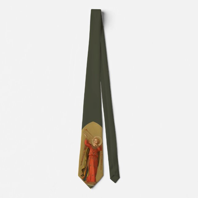 Julmusikeränglar, vintage renässans slips (Framsida)