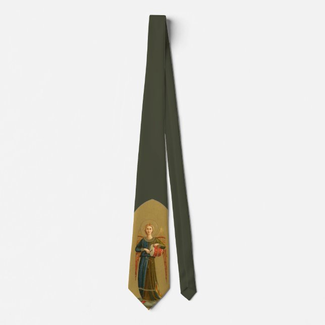 Julmusikeränglar, vintage renässans slips (Framsida)