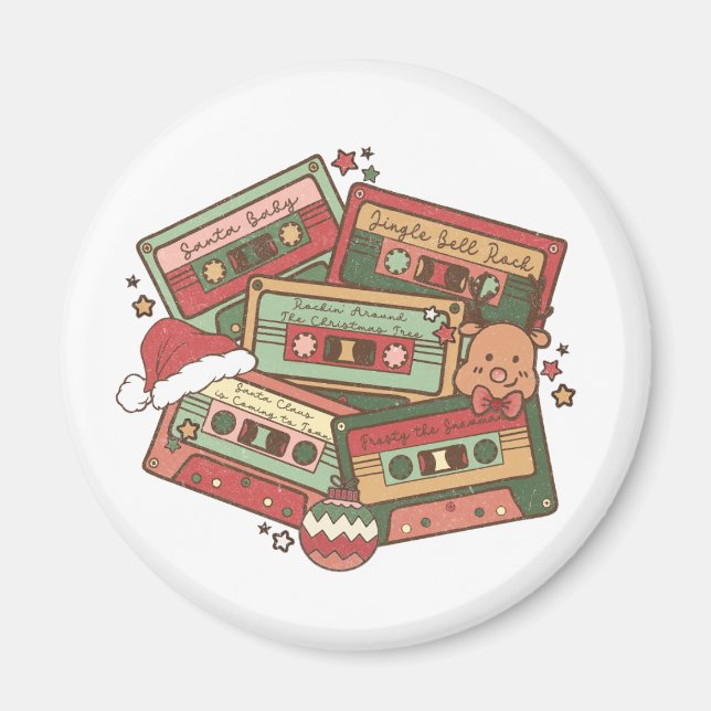 Julmusikkassettband Magnet (Framsidan)