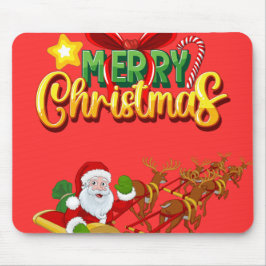 Julmusmattan med jultomten musmatta