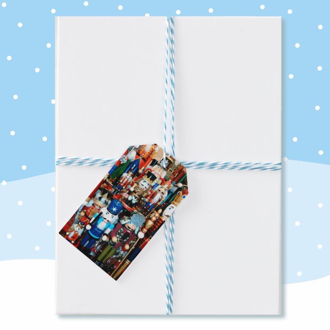 Julnackare överallt presentetikett (Skapare uppladdad)