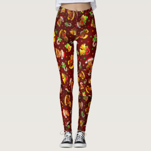 JulNallar och Leksaker [3D] Yoga Leggings