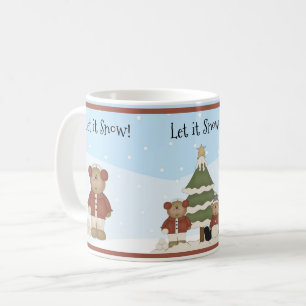 JulNallar, Santa & Snögubbe Kaffemugg