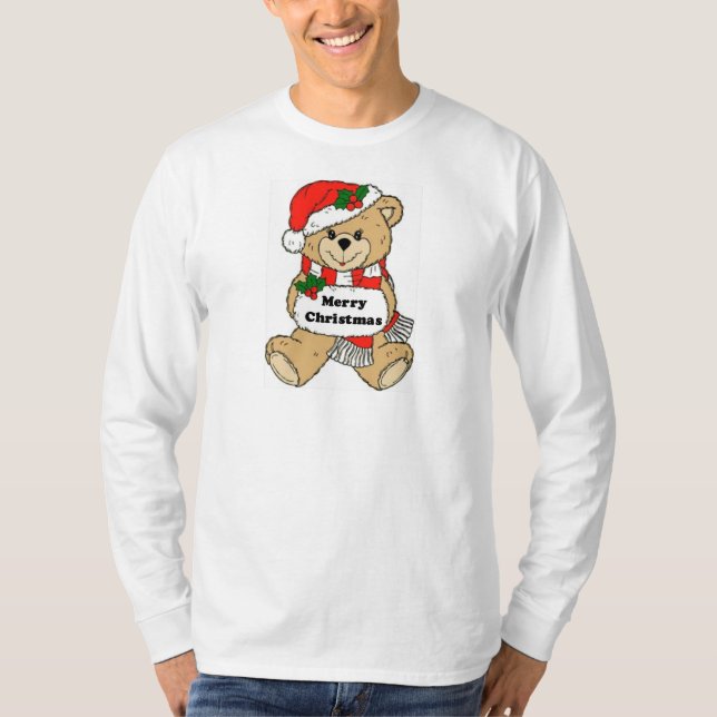 Julnallemeddelande T Shirt (Framsida)