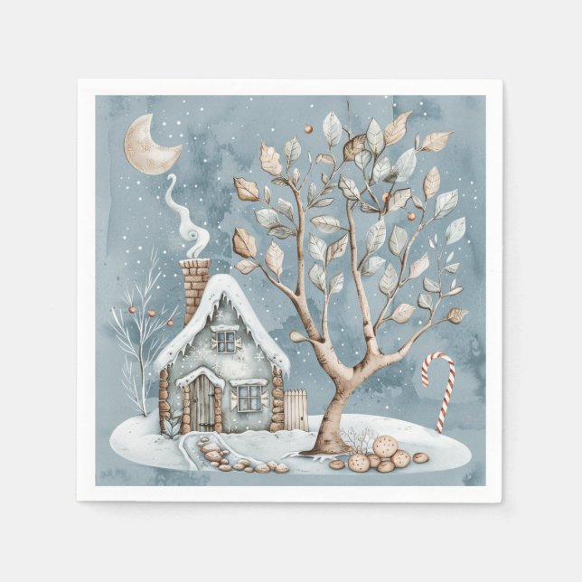 Julnapkin Pappersservett (Framsidan)