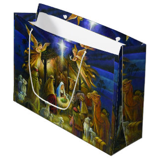 Julnativitet Jumbo Gift-Bag