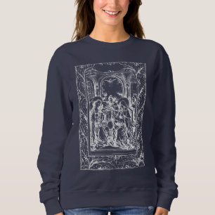 Julnativitet Madonna och Child Holly Gräns T Shirt