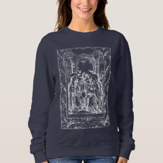 Julnativitet Madonna och Child Holly Gräns T Shirt