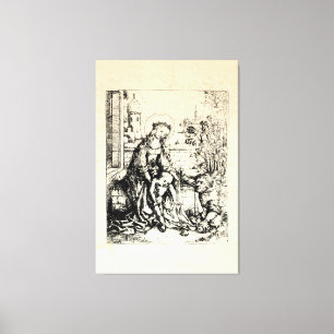 Julnativitet Madonna och Child Virgin Mary Canvastryck