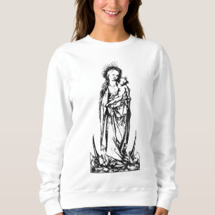 Julnativitet Madonna och Child Virgin Mary T Shirt