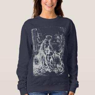 Julnativitet Madonna och Child Virgin Mary T Shirt