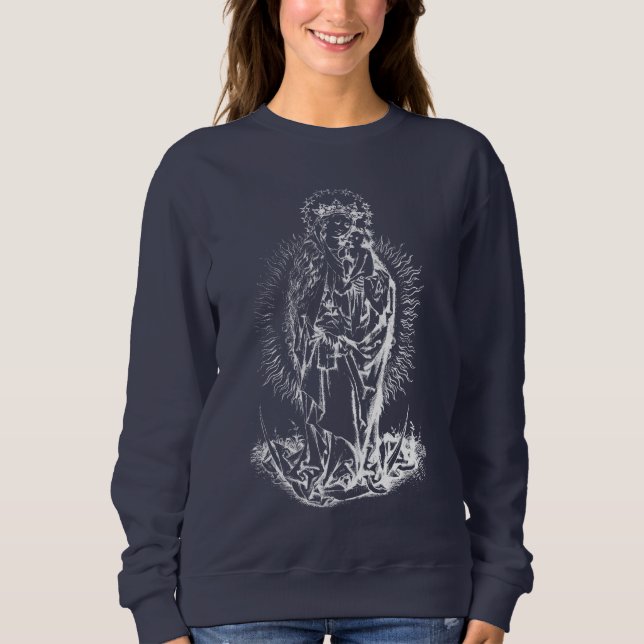 Julnativitet Madonna och Child Virgin Mary T Shirt (Framsida)