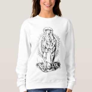 Julnativitet Madonna och Child Virgin Mary T Shirt