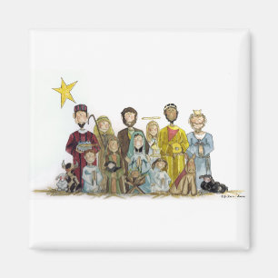 JulNativity Magnet