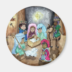 JulNativity Magnet