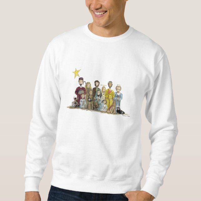 JulNativity Sweatshirt (Framsida)