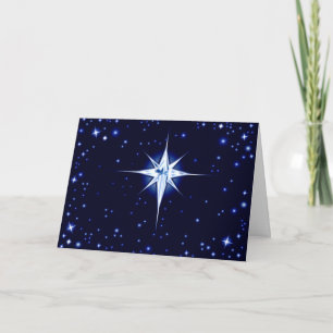 JulNativitystjärna Helgkort