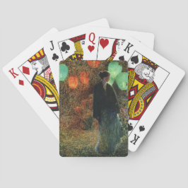 Julnatt (av Childe Hassam) Casinokort