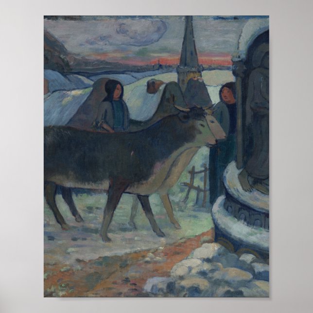 Julnatt (Oxarnas välsignelse) Poster (Framsidan)
