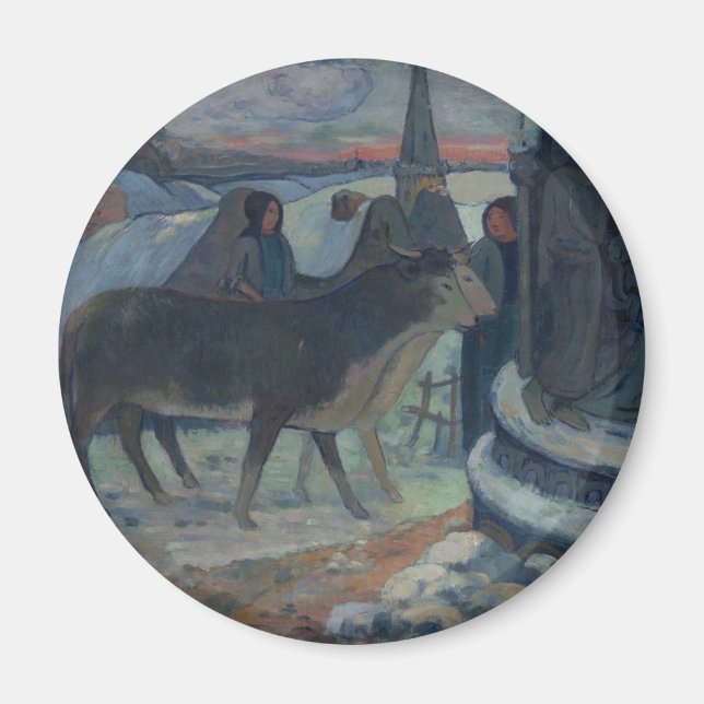 Julnatten (Oxens välsignelse) Magnet (Framsidan)