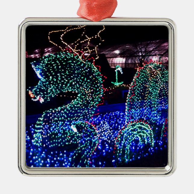 JulNessieprydnad Julgransprydnad Metall (Framsidan)