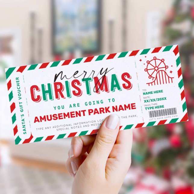 Julnöjesparken Theme Park Biljett Gift (Skapare uppladdad)