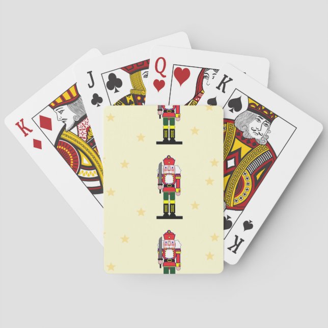 Julnötskackor Casinokort (Baksidan)