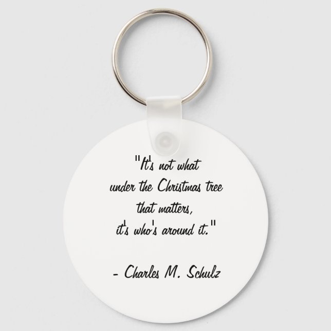 Julnyckelkedja Nyckelring (Baksida)