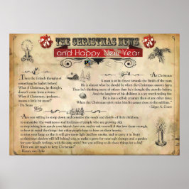 Julnyheter Poster Pappert (projektionsyta)