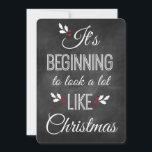 Juloffert Julkort<br><div class="desc">Det börjar se ut som jultomor på grått-kritbakgrunden med Holly och bär Spread-glädje,   cheer,  merry allting och ett lycklig alltid! Helgdagskort som är designade för att göra hela året ljusare.</div>