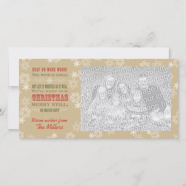 Juloffertfotokort Julkort (Framsida)