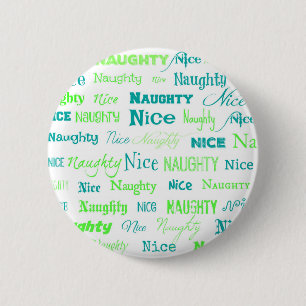 Juloffrets Roligt Naughty eller Nice Knapp