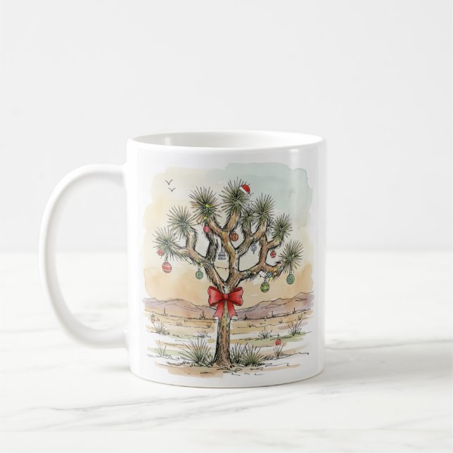 Julöken Mugg i Ökenstil — Joshua Tree Kaffekopp (Vänster)