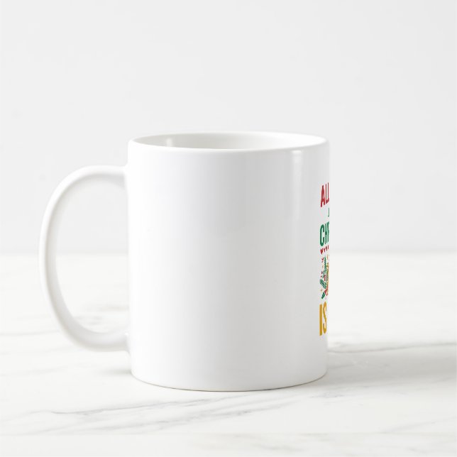 Julöl Holiday Dryck Design Kaffemugg (Vänster)