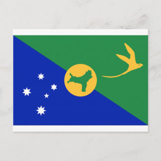 Julön (Australien) Flagga Vykort