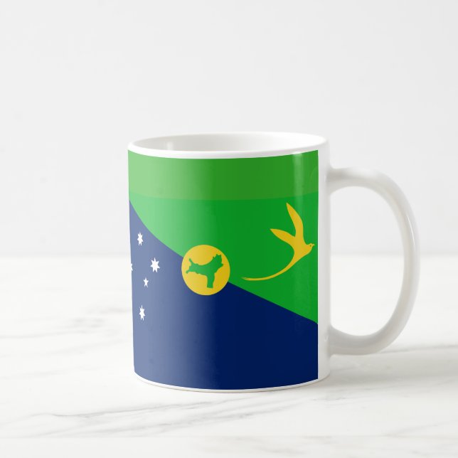 Julön Flagga Ceramic Coffee Mugg (Höger)
