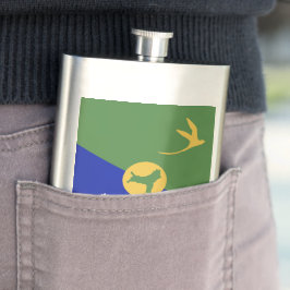 Julön flagga fickplunta