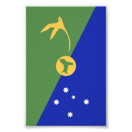 Julön flagga fototryck