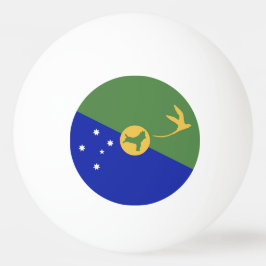 Julön flagga pingisboll