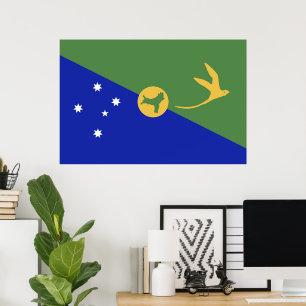 Julön flagga poster