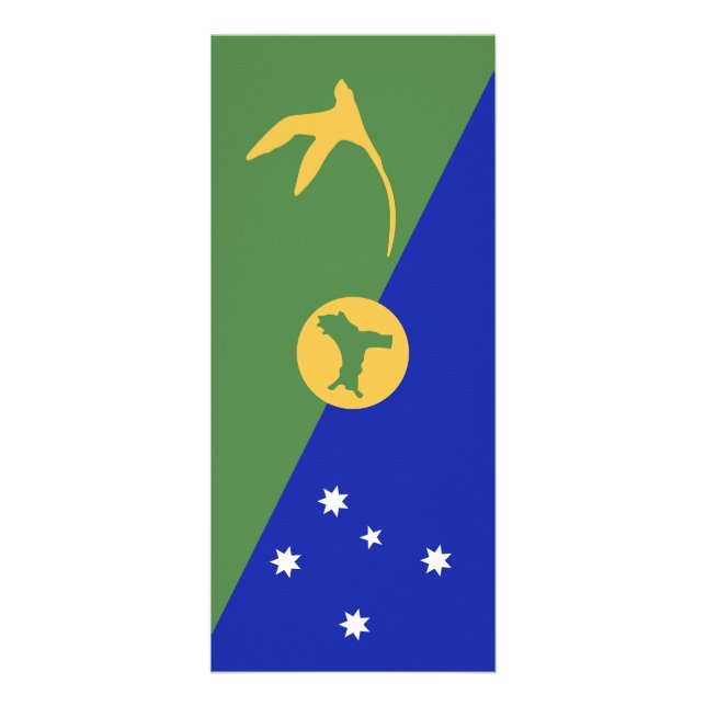 Julön flagga reklamkort (Framsidan)