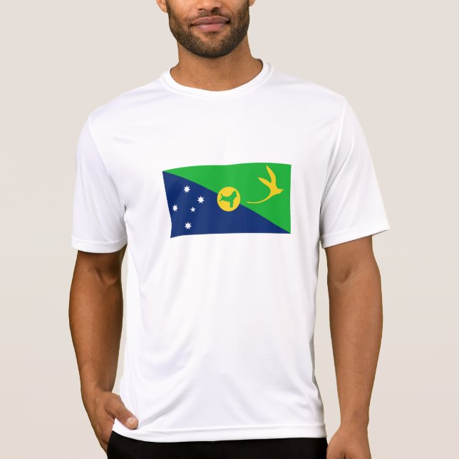 Julön Flagga T Shirt (Framsida)