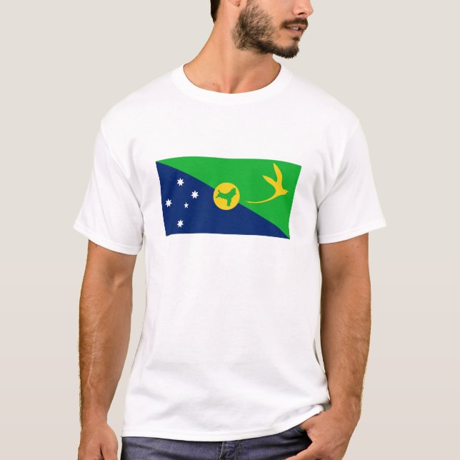 Julön Flagga T Shirt (Framsida)