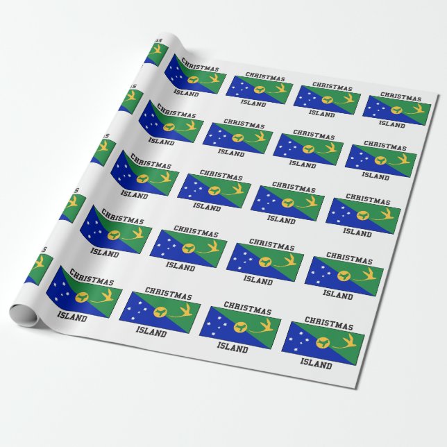 Julönflagga Presentpapper (Utrullad)