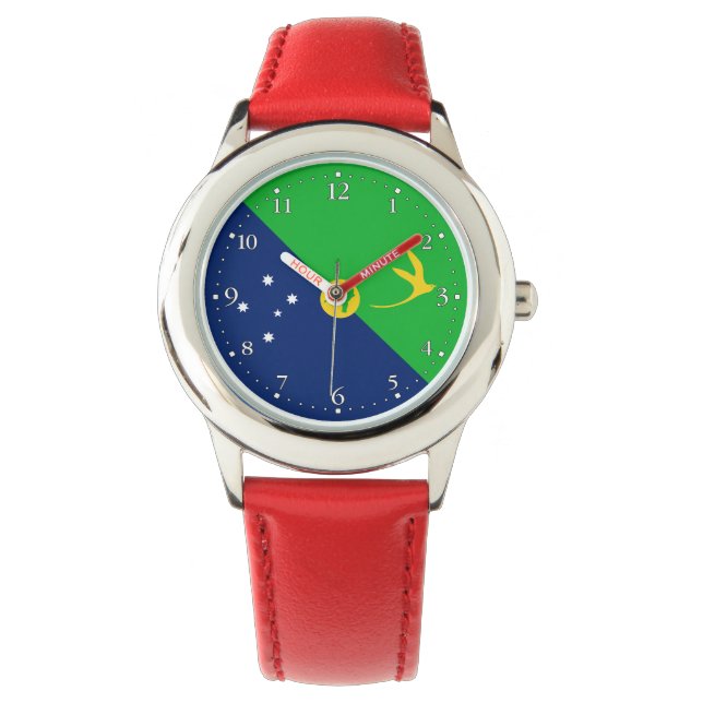 Julöns flagga armbandsur (Framsida)