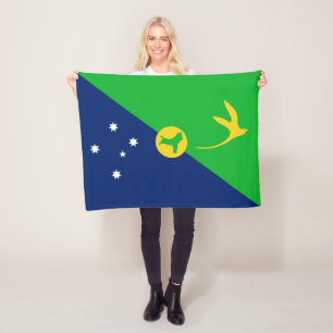 Julöns flagga fleecefilt