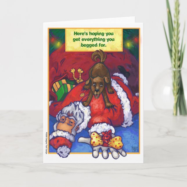 Julönskan Helgkort (Framsida)