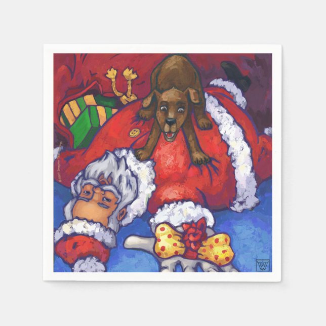 Julönskan Pappersservett (Framsidan)