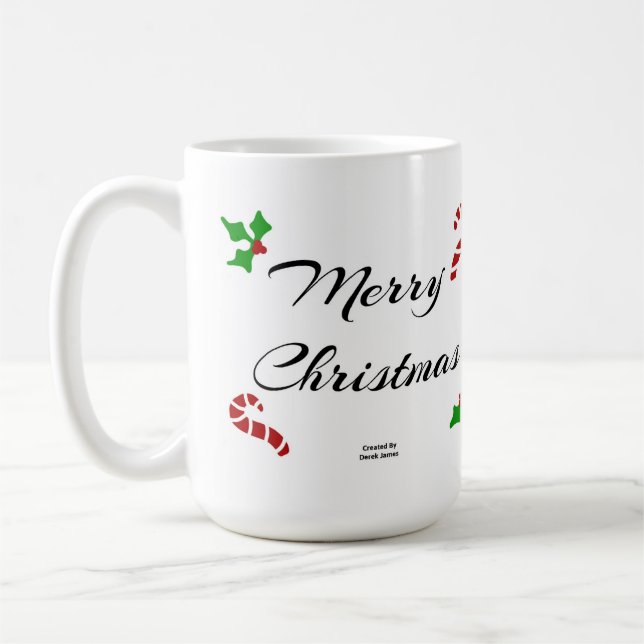 Julönskningar Kaffemugg (Vänster)