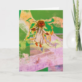 Julördängelns glädjande helgdag kort